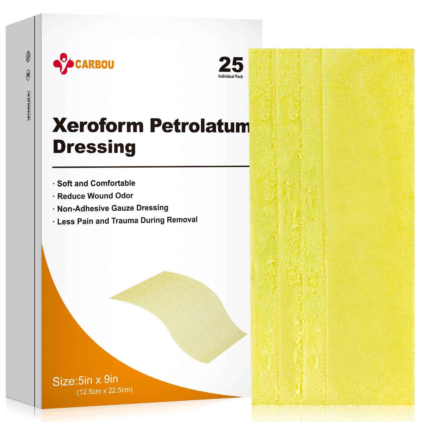 Cardinal Health Xeroform Petrolatum Gauze Dressing 5" x 9"