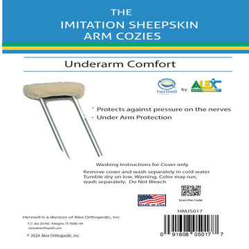 Crutch Cover and Hand Grips Set - Pair