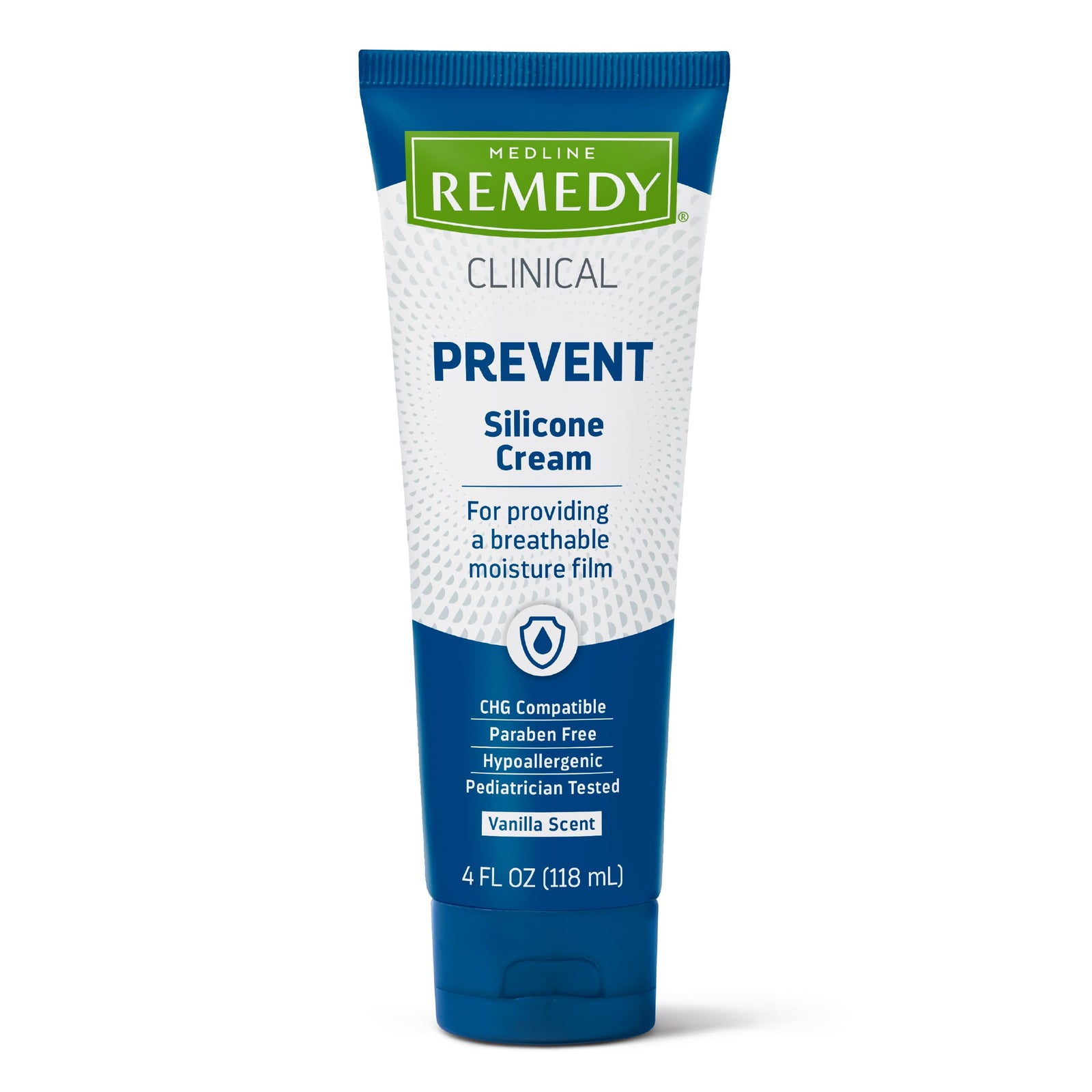 Medline Remedy Clinical Silicone Cream, Vanilla Scented, 4 oz