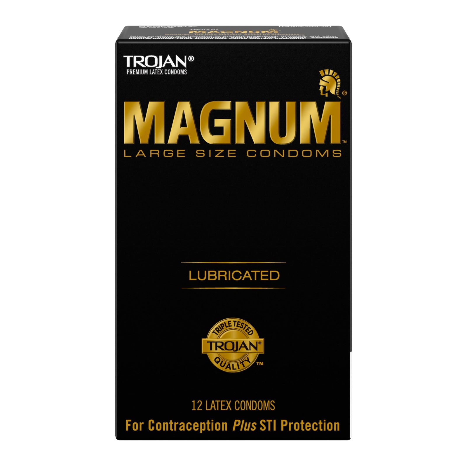 Trojan Magnum Lubricated Condoms