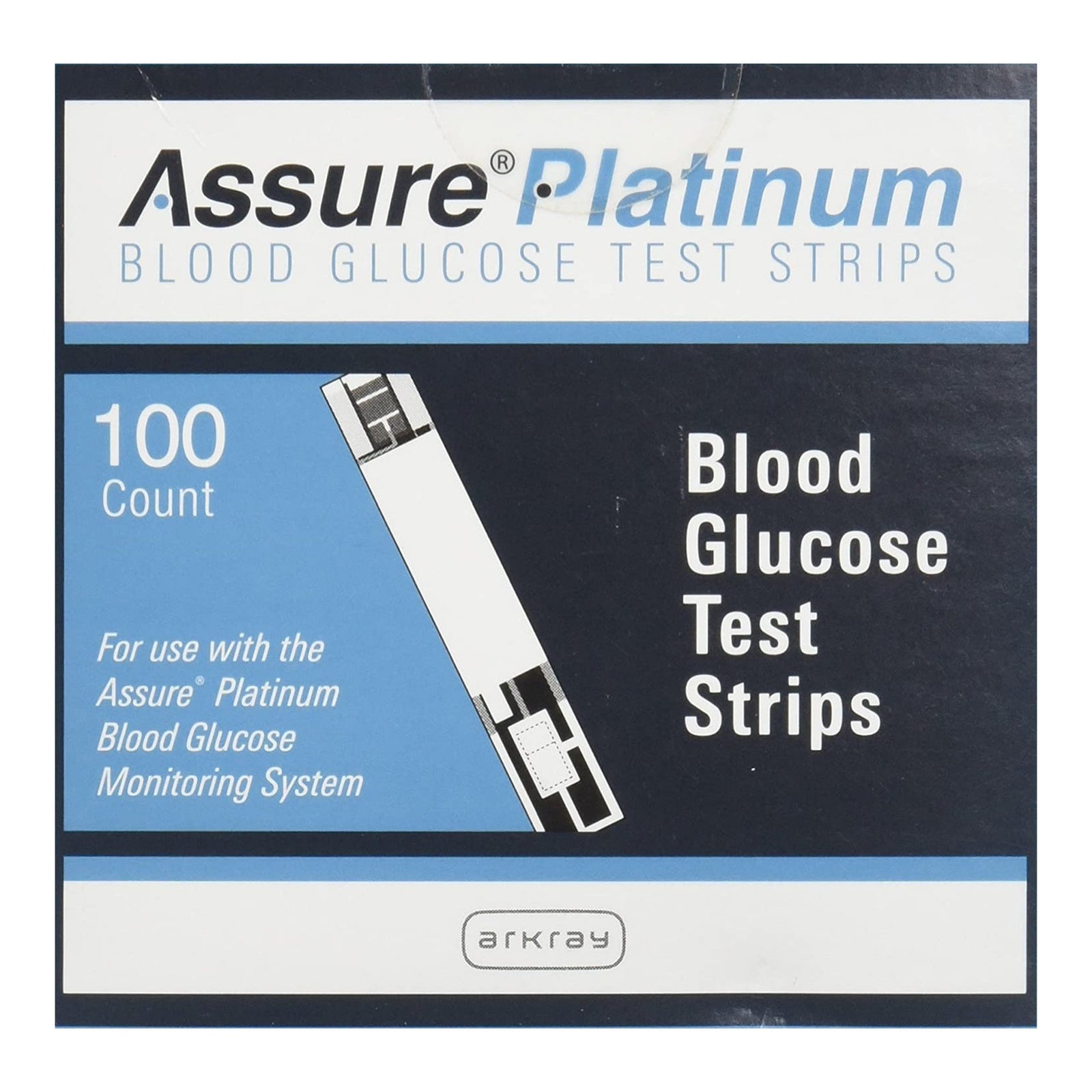 Assure Platinum Blood Glucose Test Strips