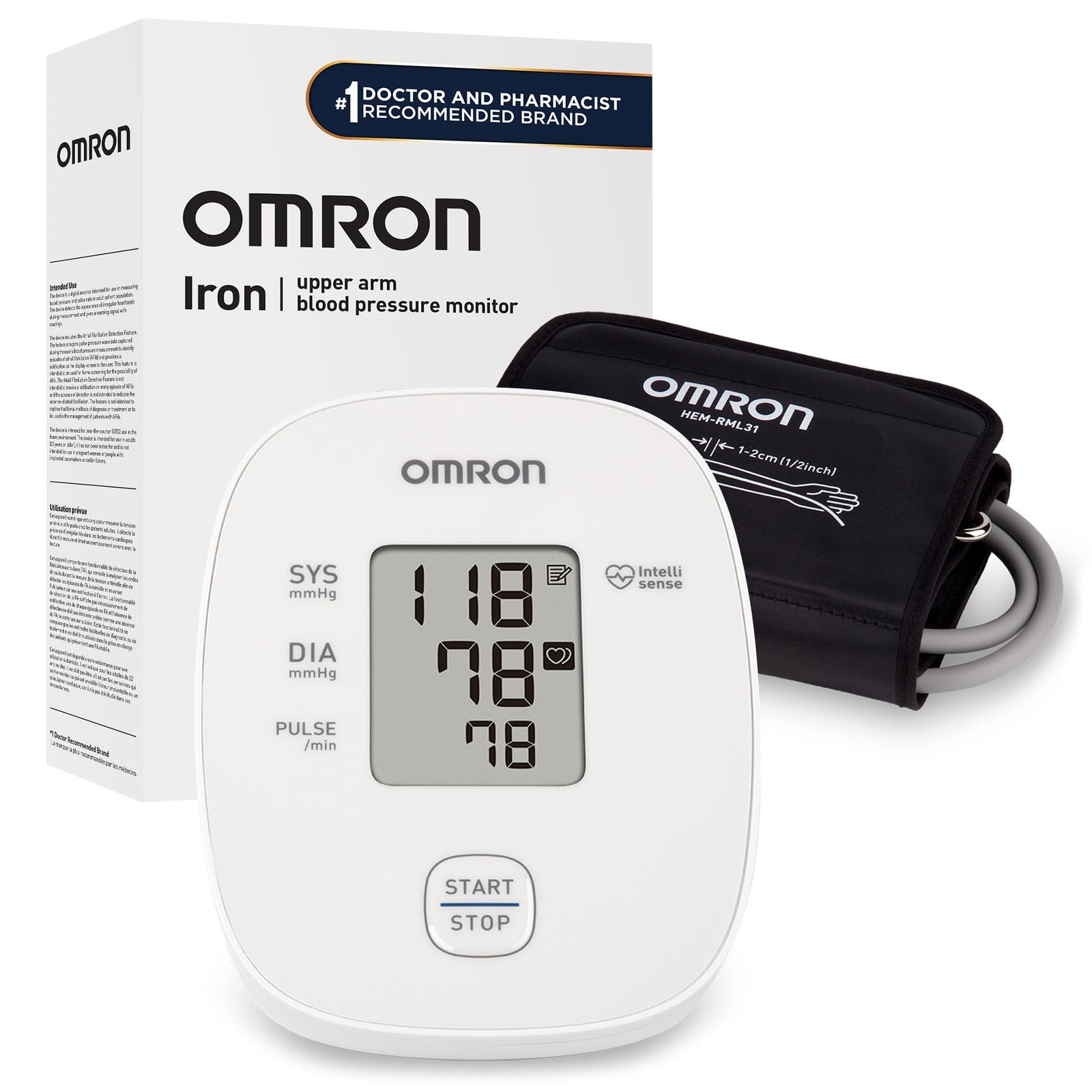 Omron Telehealth Upper Arm Blood Pressure Monitor