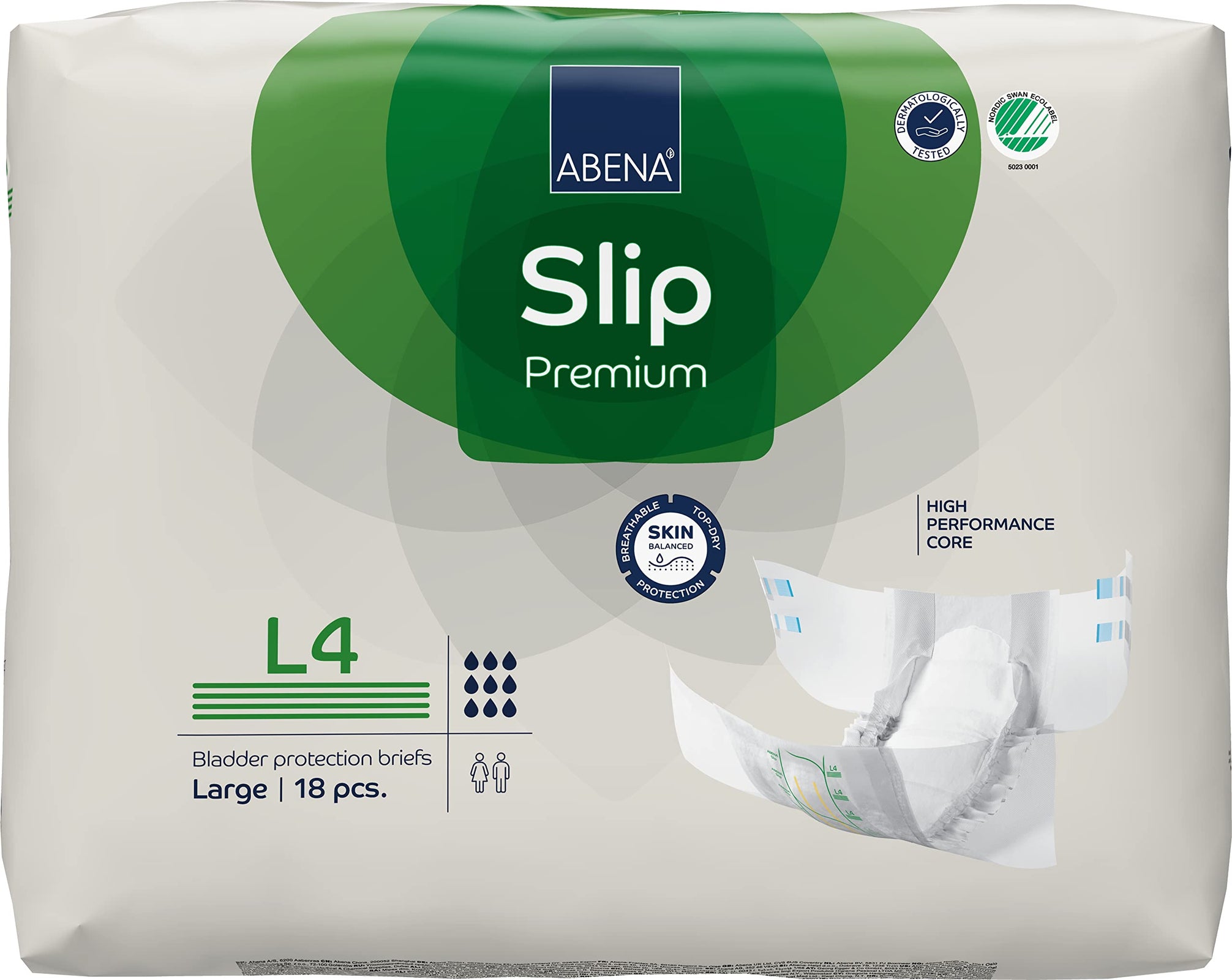 Abena Slip Premium Incontinence Briefs