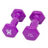 CanDo Vinyl Coated Dumbbell Pair, 2 lb Each