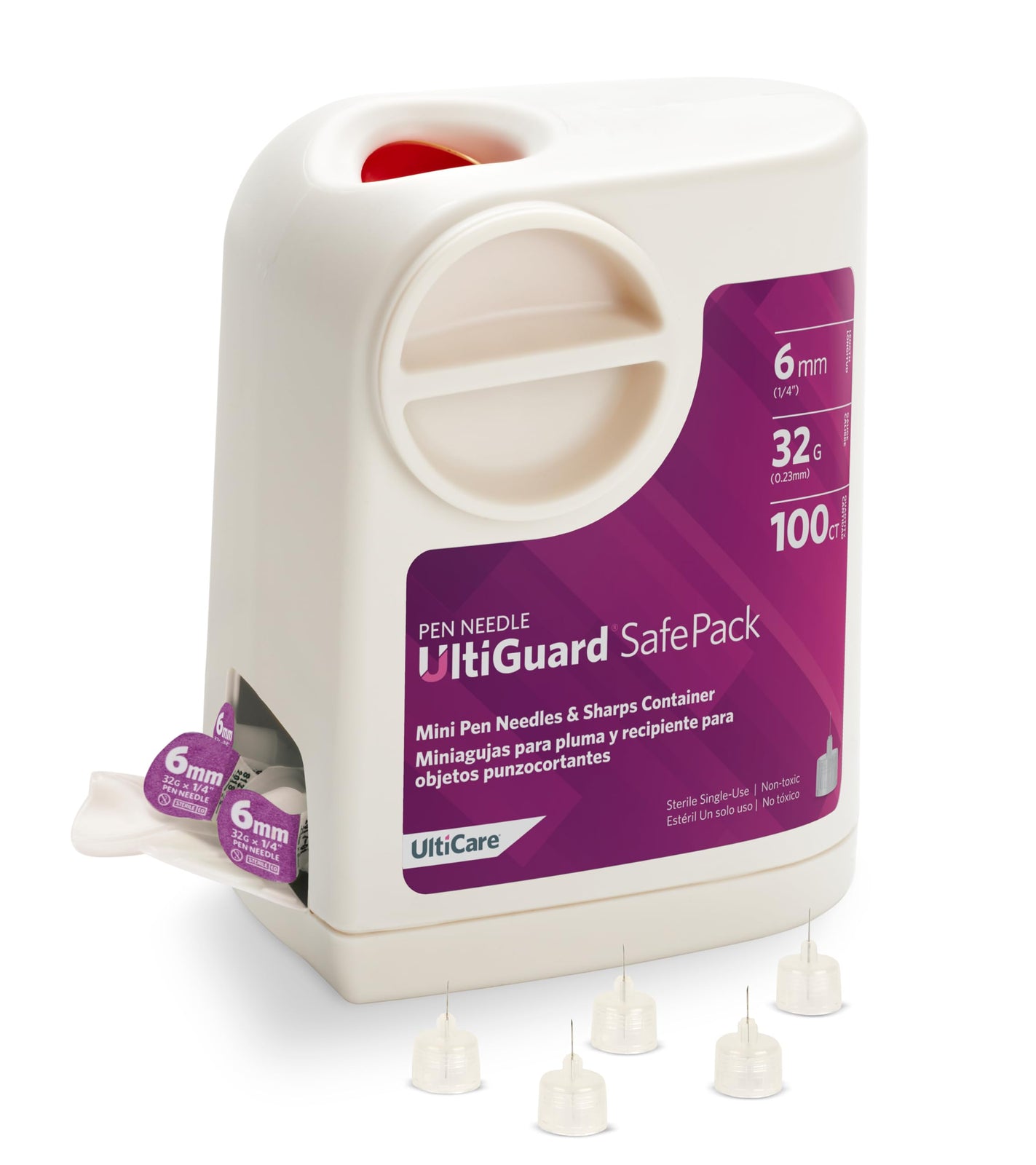 UltiGuard Safe Pack Mail-Back Pen Needles