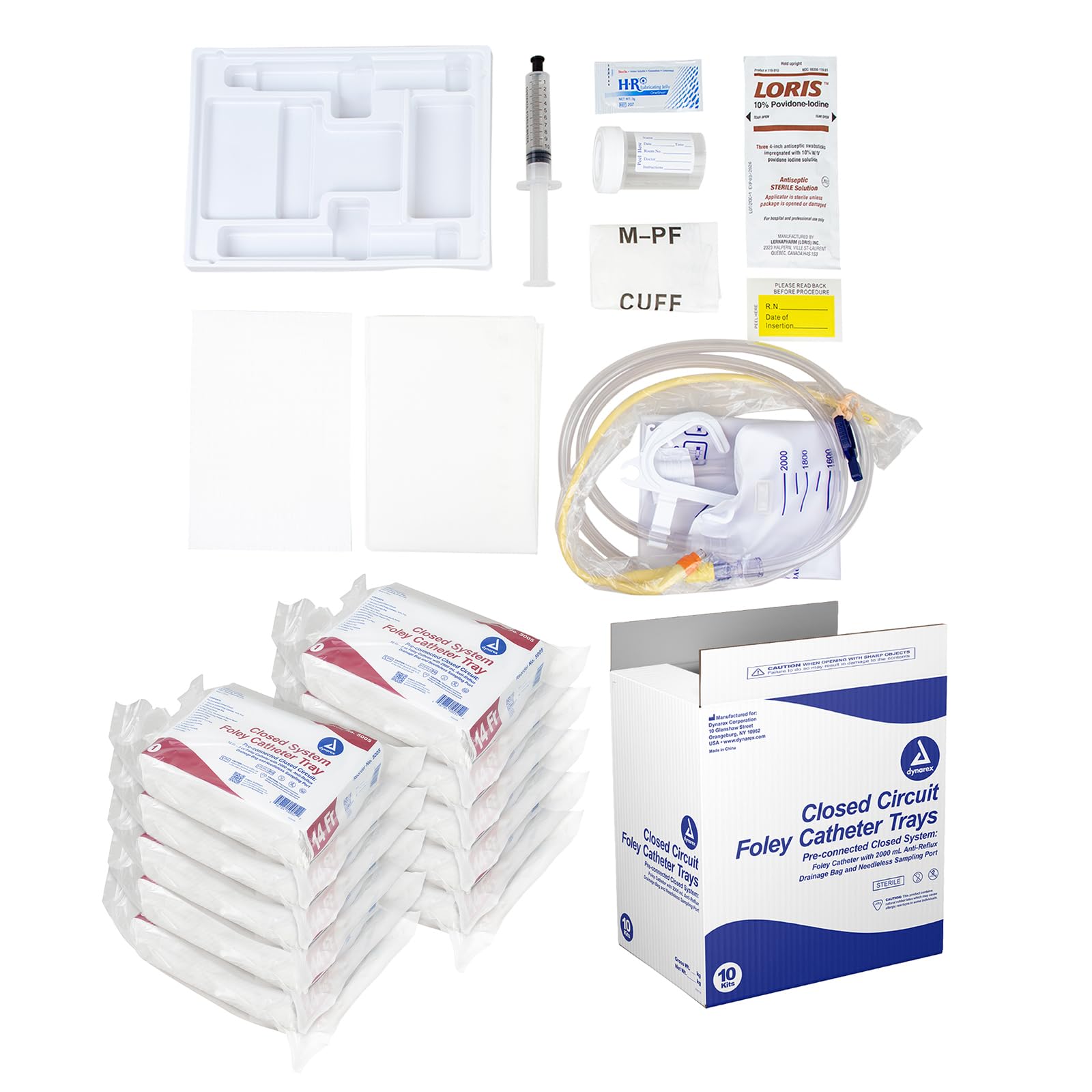 Dynarex Foley Catheter Tray