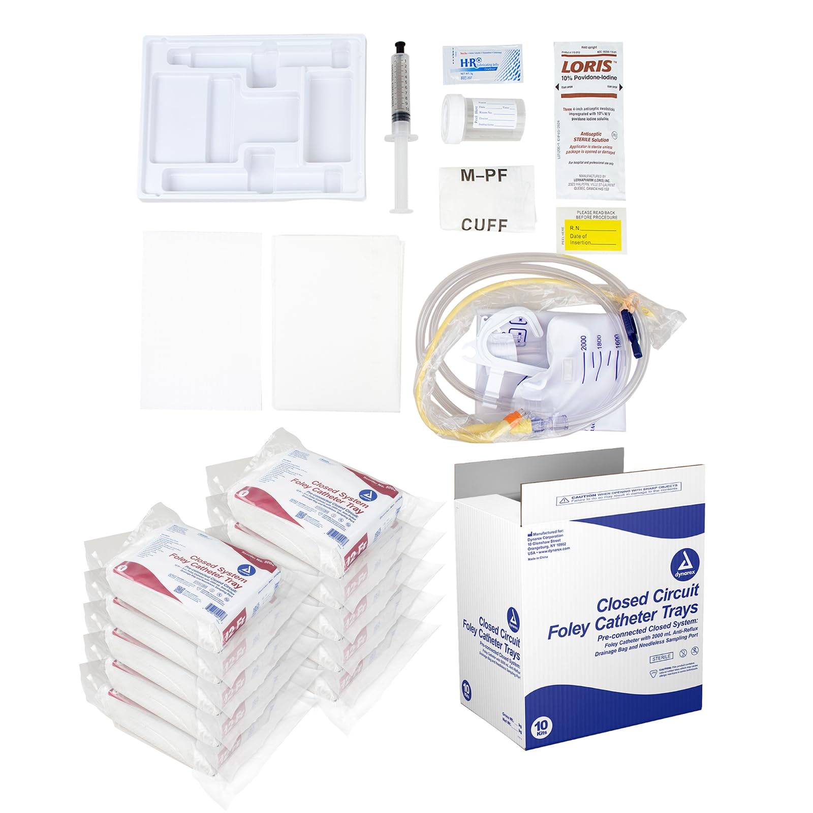 Dynarex Foley Catheter Tray