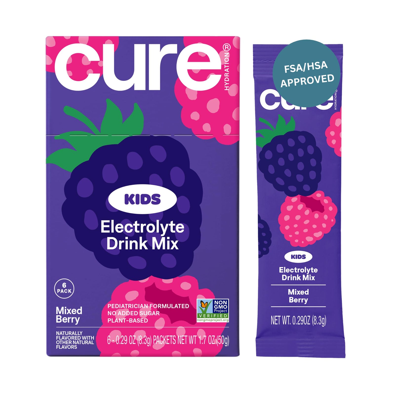 Cure Kids Hydration Mix - 6 Count