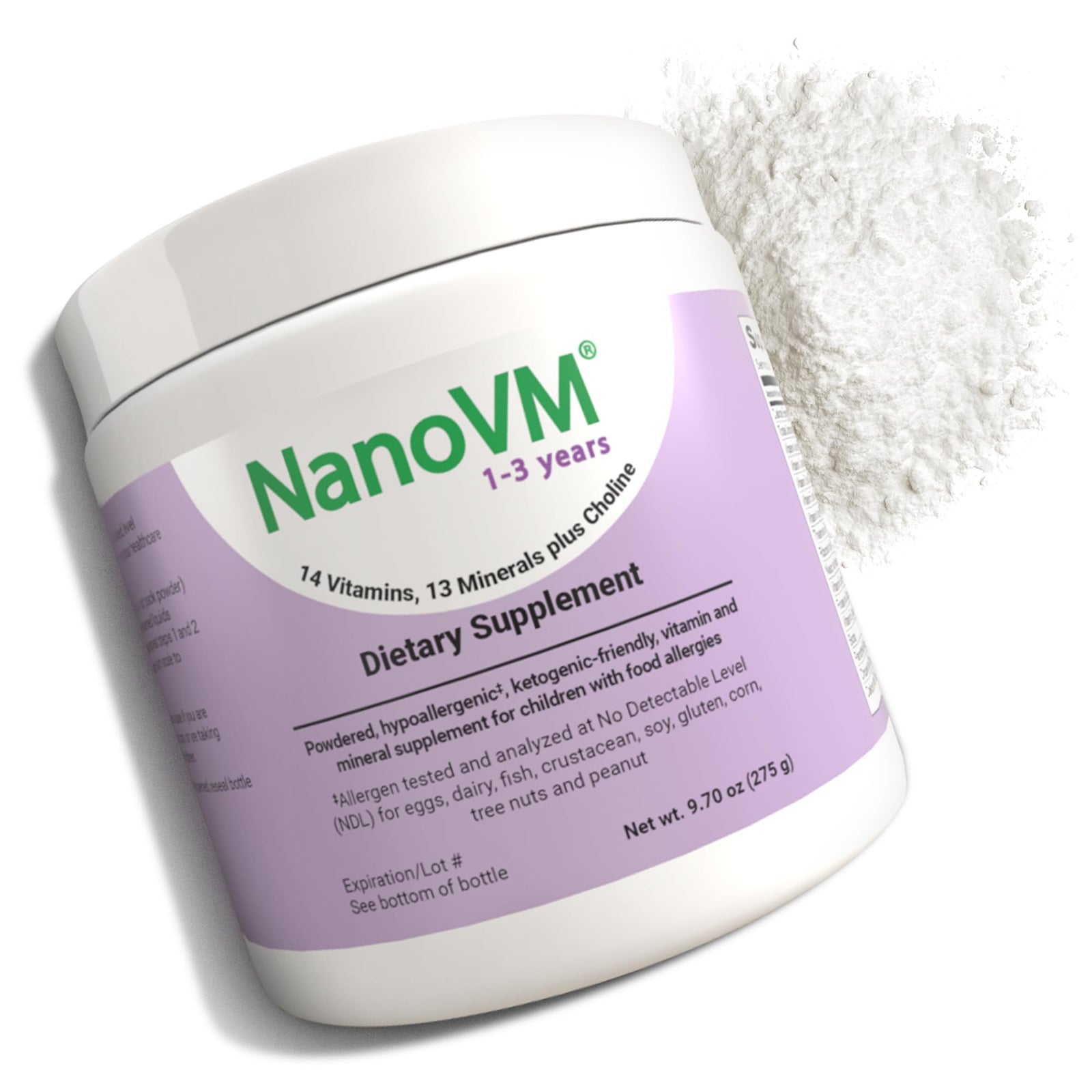 Solace Nutrition NanoVM Dietary Supplement Powder