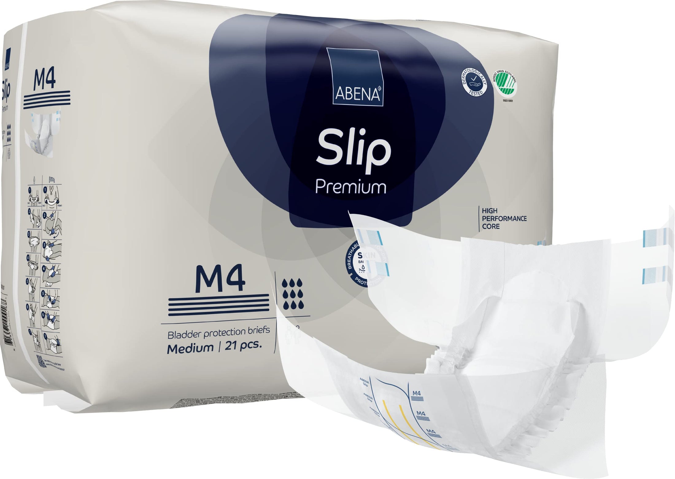 Abena Slip Premium Incontinence Briefs