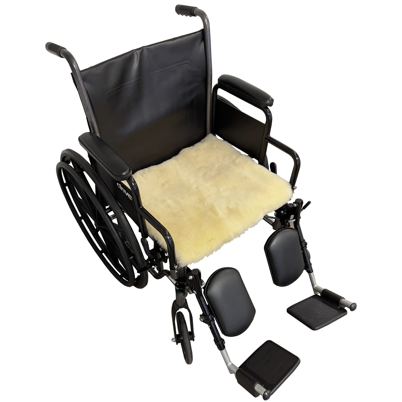 Sheepskin Ranch Sofsheep Wheelchair Seat Pad 18" x 16"