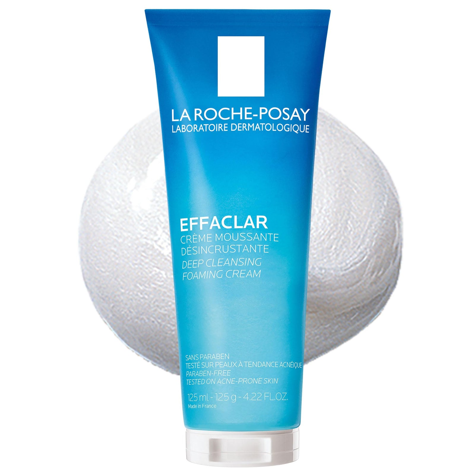 La Roche-Posay Effaclar Deep Cleansing Foaming Cream Cleanser 4.22 oz
