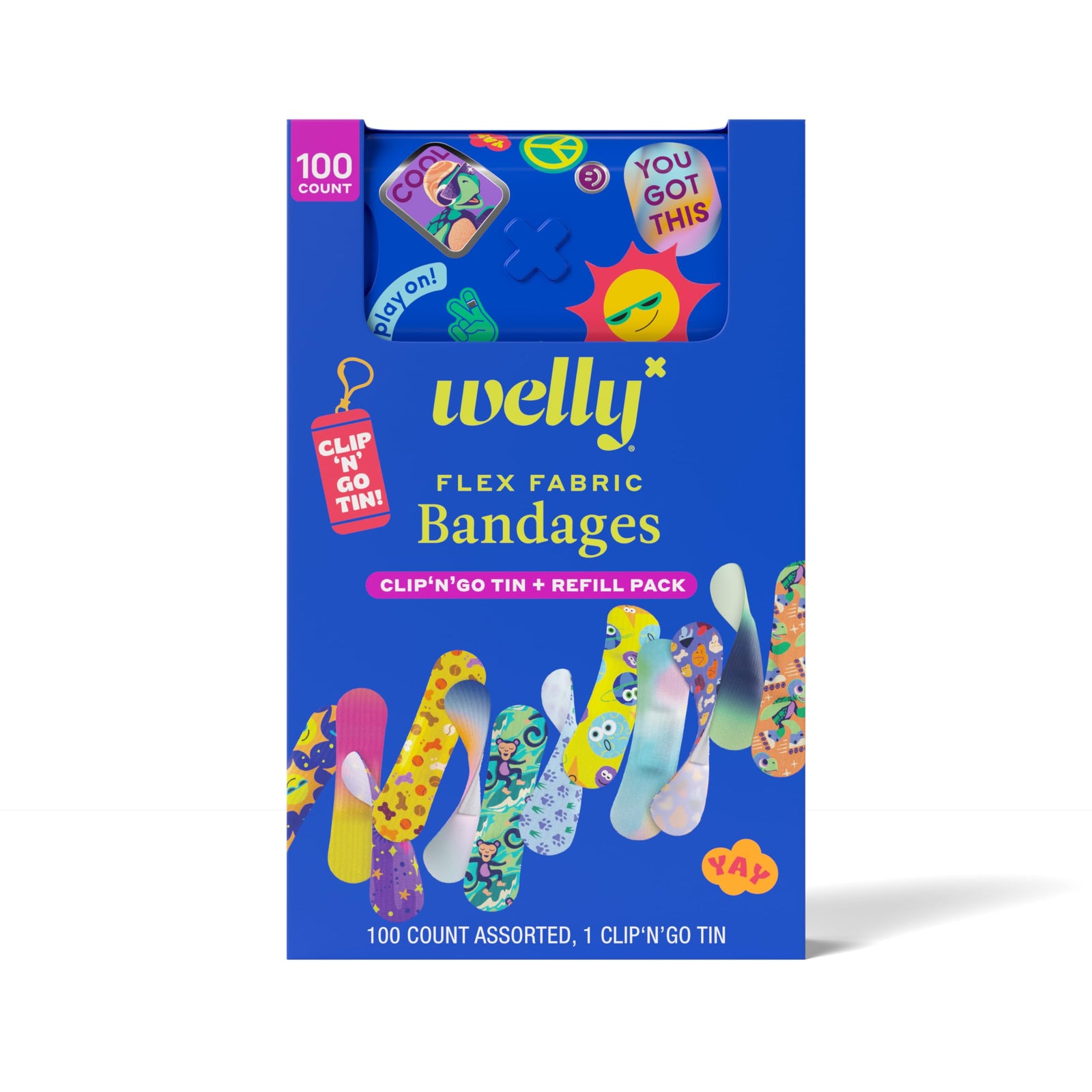 Welly Assorted Flex Fabric Adhesive Bandages