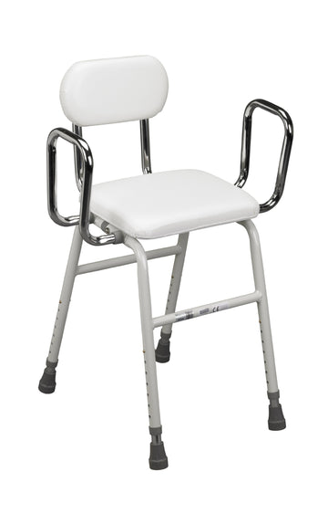 Drive Medical All-Purpose Stool with Adjustable Arms