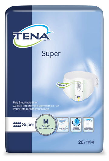 TENA Stretch Super Brief Medium/Regular 33