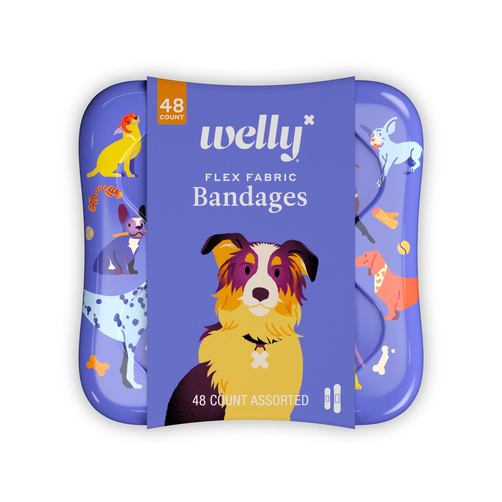 Welly Health Bravery Bandages, 48 ct