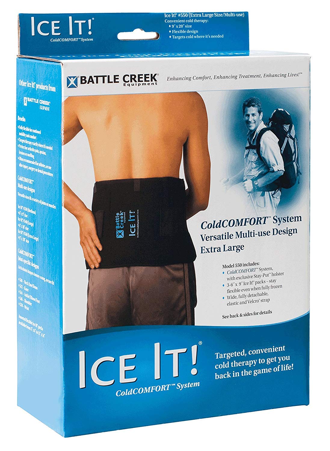 Battle Creek Equipment ColdCOMFORT Ice Pack Wrap