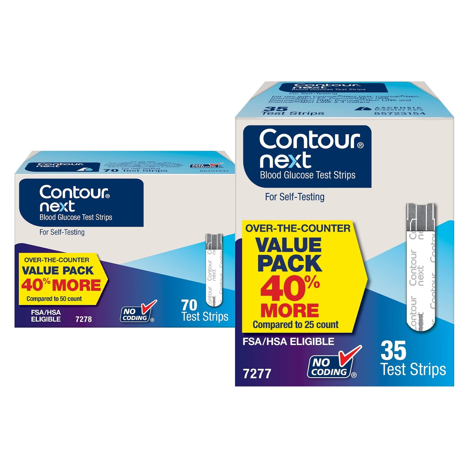 Ascensia Contour Next Blood Glucose Test Strips