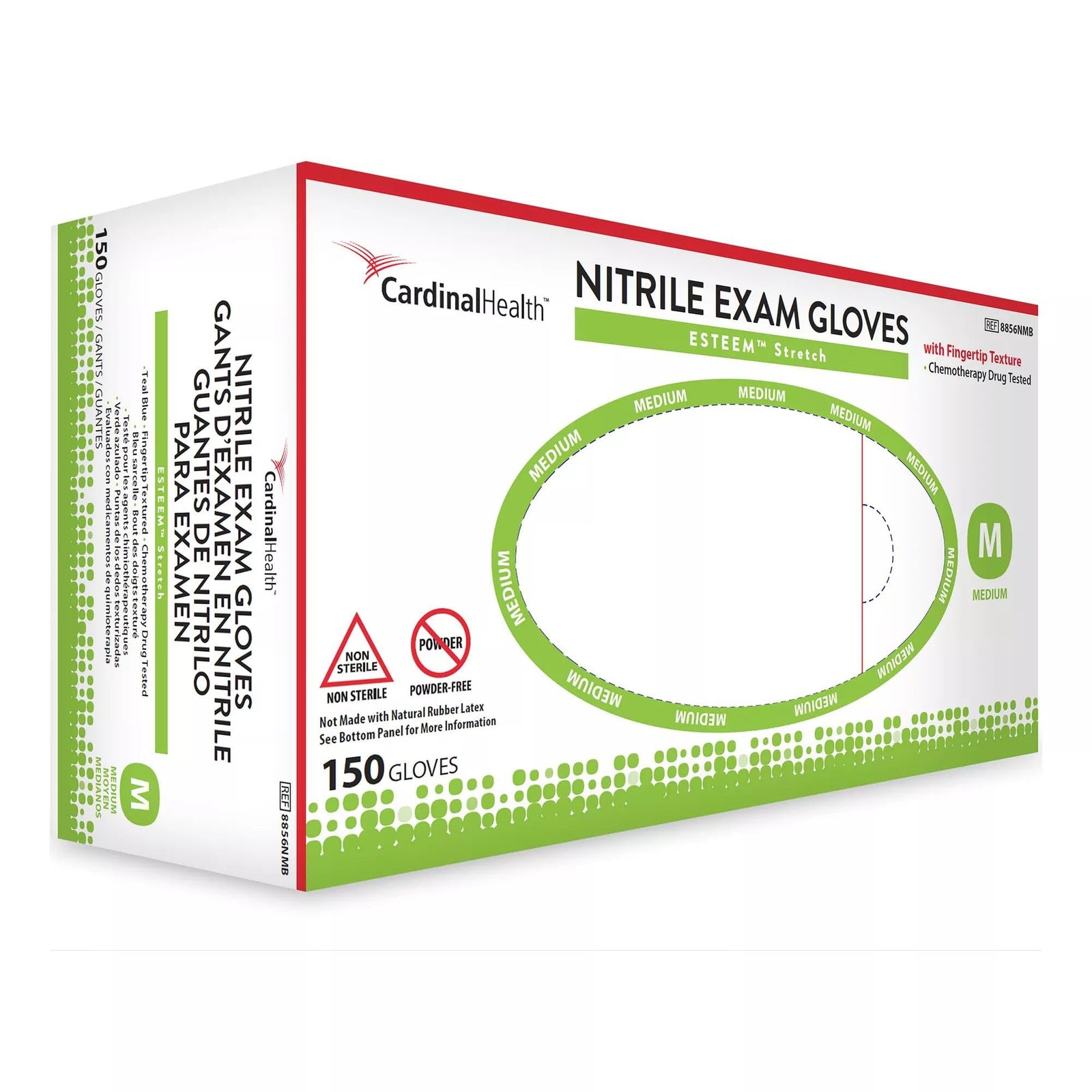 Cardinal Health Stretch Nitrile Exam Gloves - Non-Sterile
