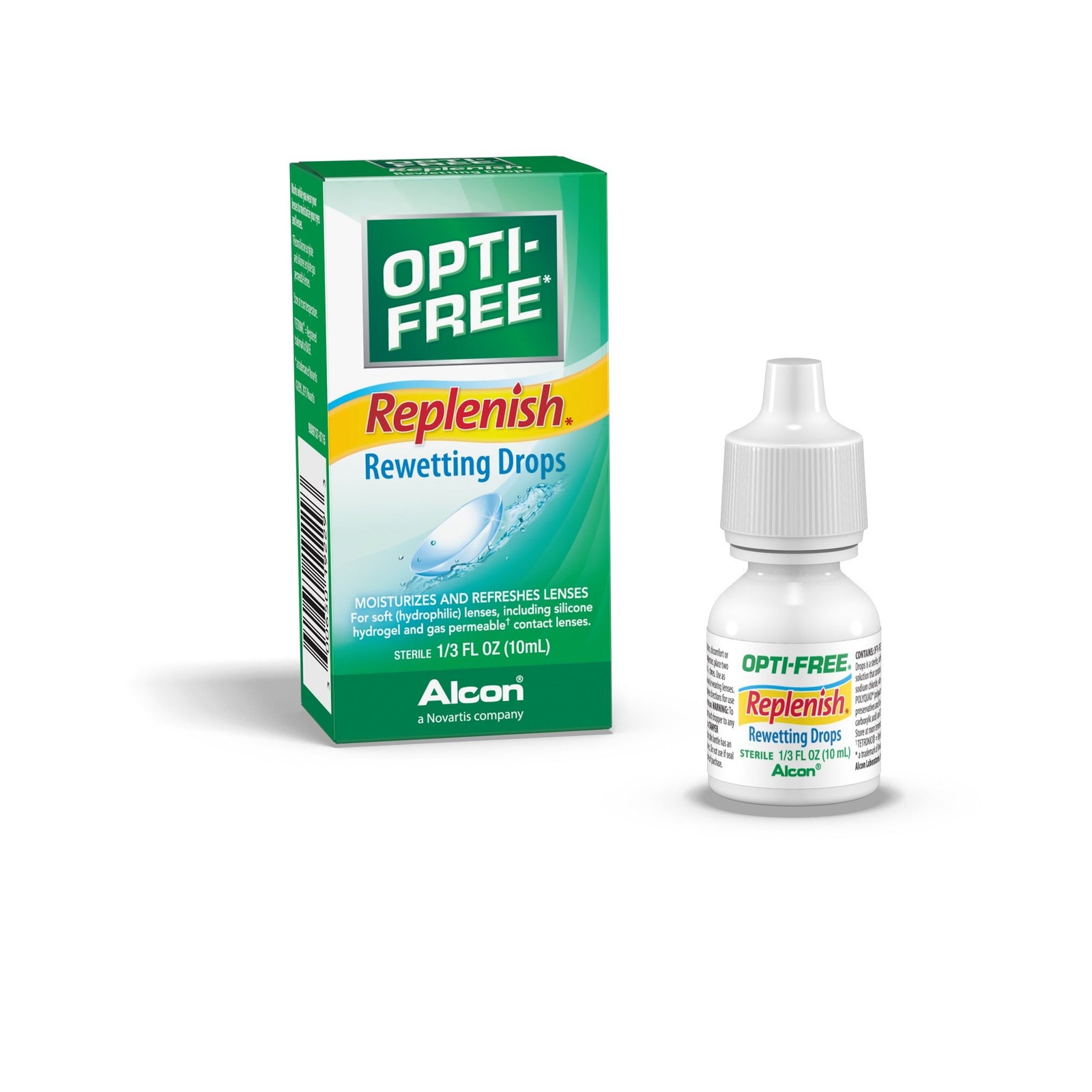 Opti-Free Replenish Rewetting Drops, 10 ml