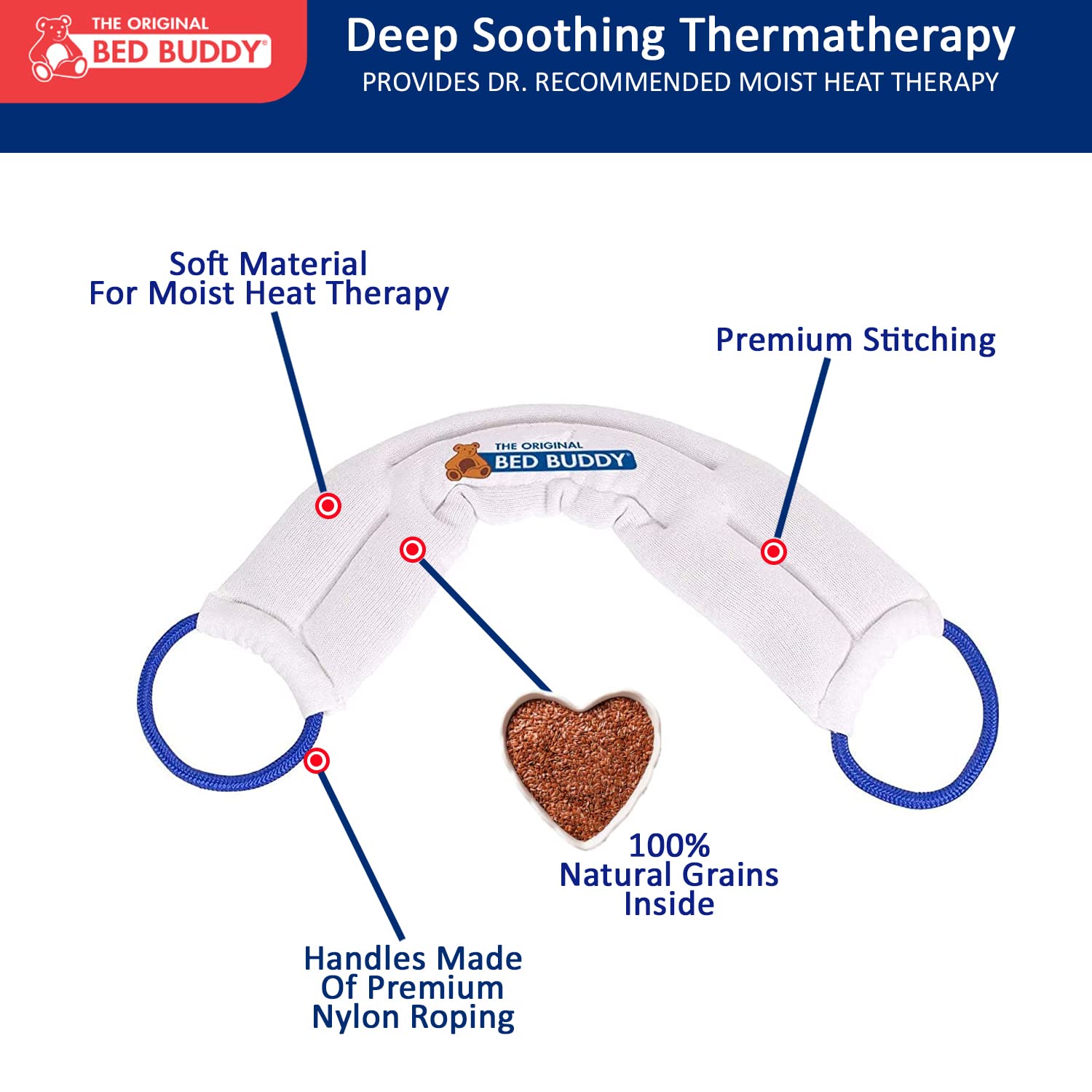 Carex Health Brands Bed Buddy Hot/Cold Pack 23" x 4-1/4"