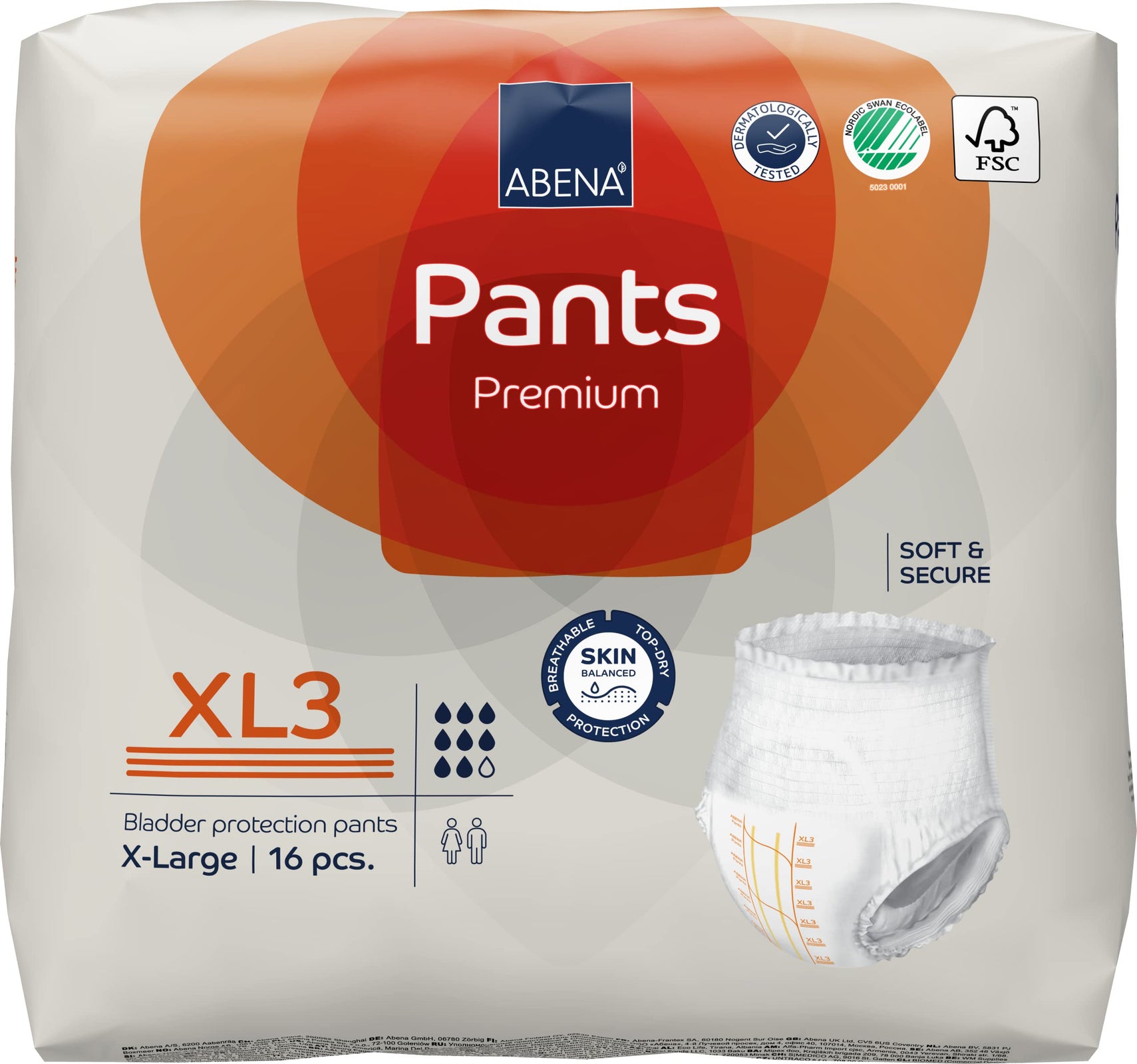 Abena Pants Premium Adult Protective Underwear