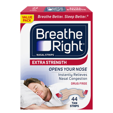 Breathe Right Extra Strength Tan Nasal Strips