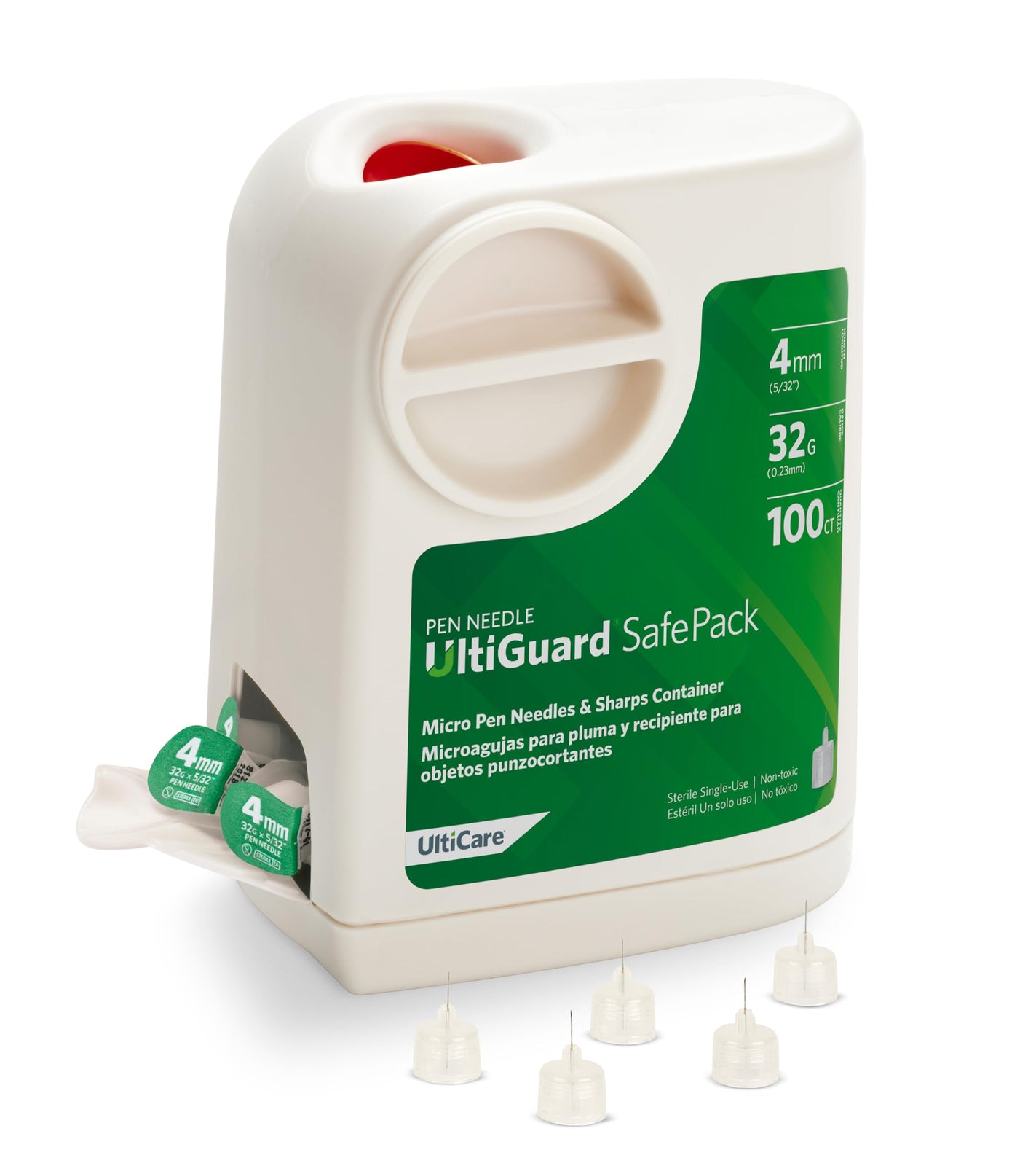 UltiGuard Safe Pack Mail-Back Pen Needles