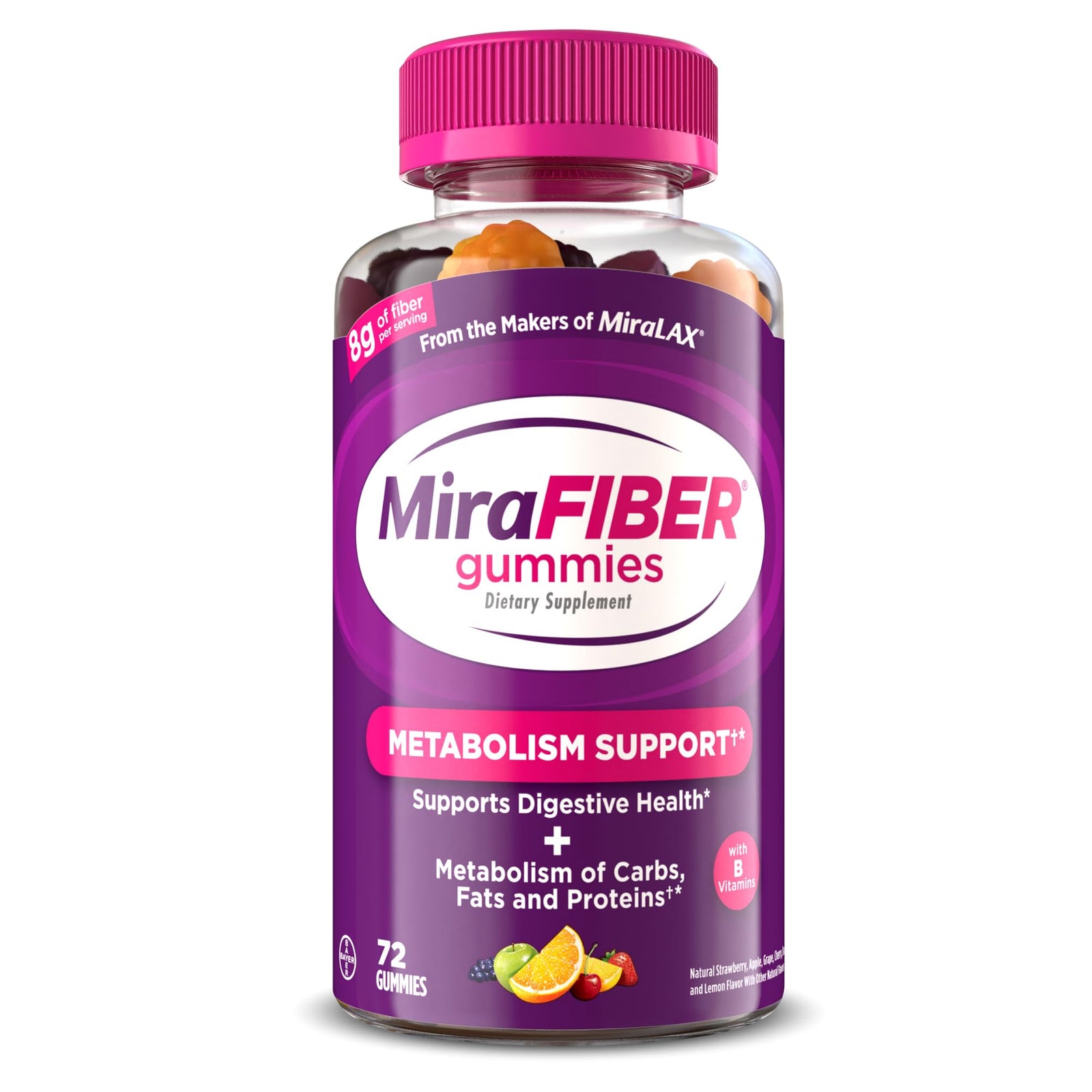 Bayer Fiber Gummies, 90 Count