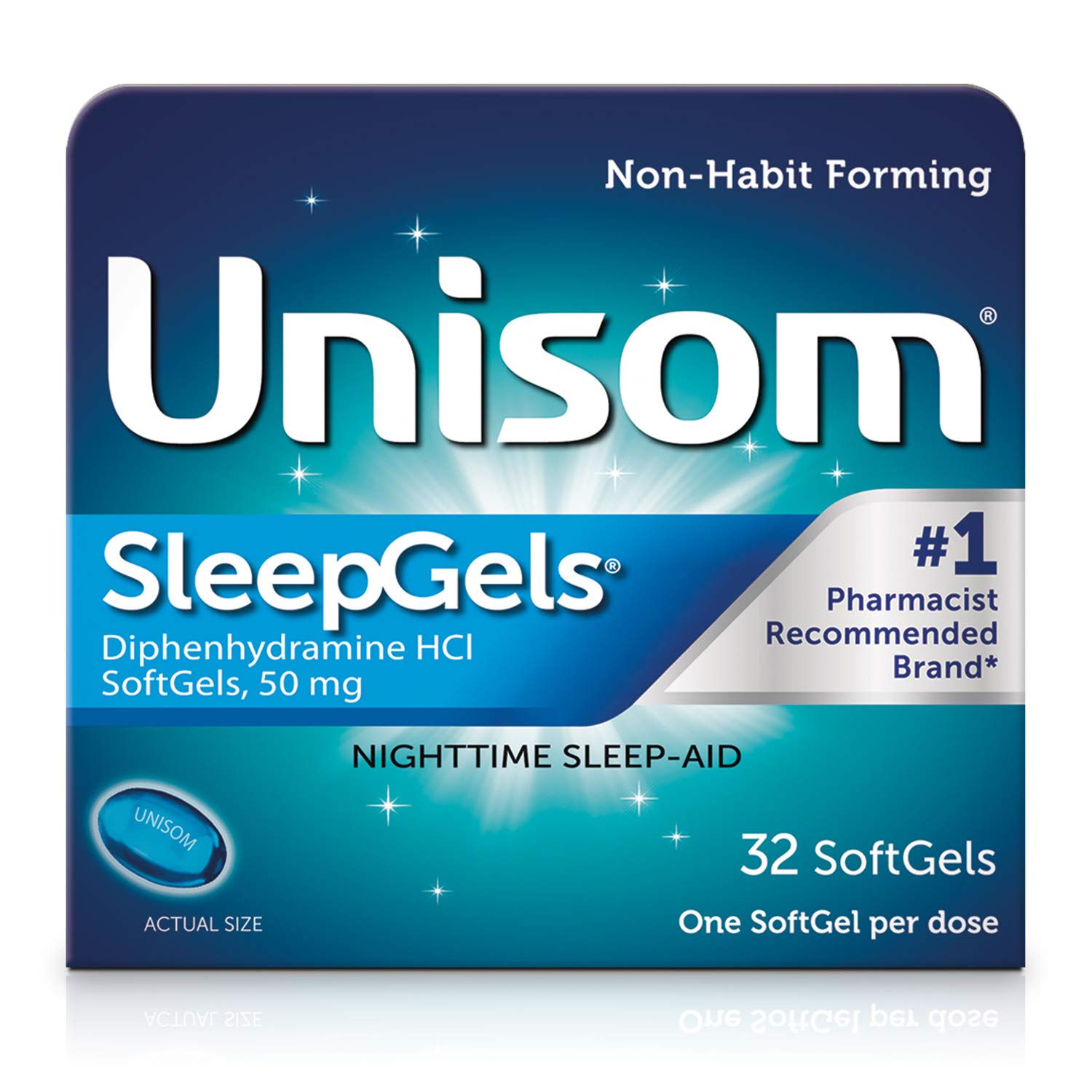 Unisom SleepGels Maximum Strength Sleep Aid - 32 Liquid-Filled Softgels