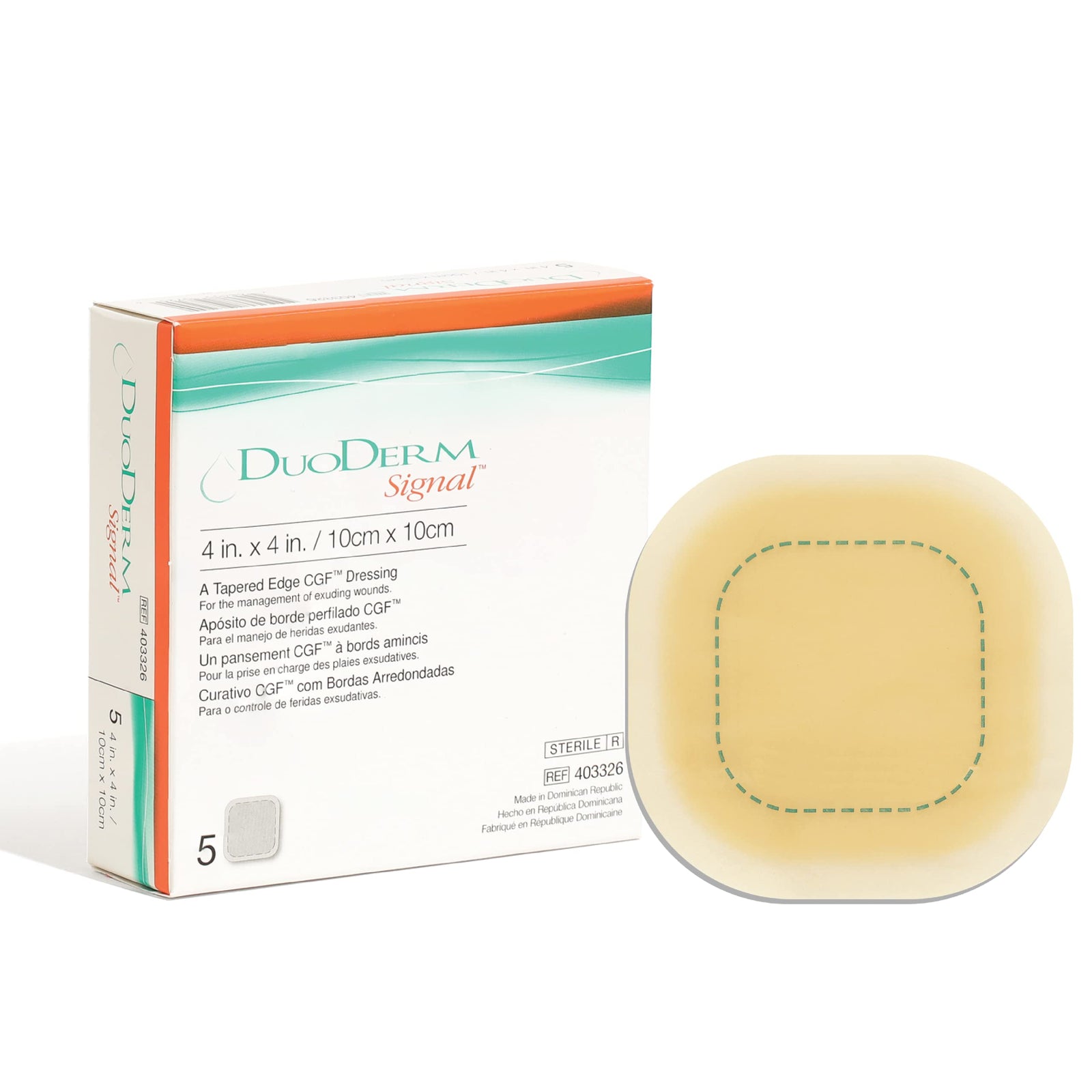 ConvaTec DuoDerm Signal Hydrocolloid Wound Dressing