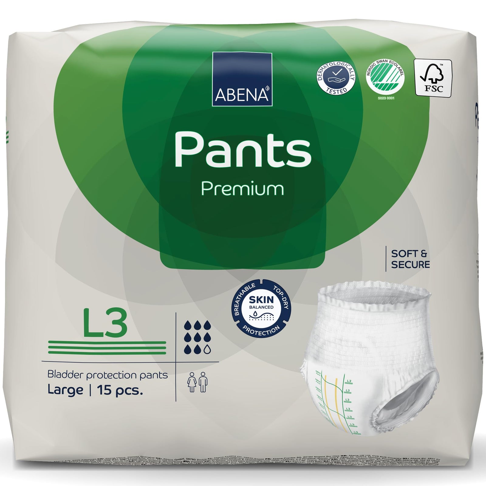 Abena Pants Premium Adult Protective Underwear