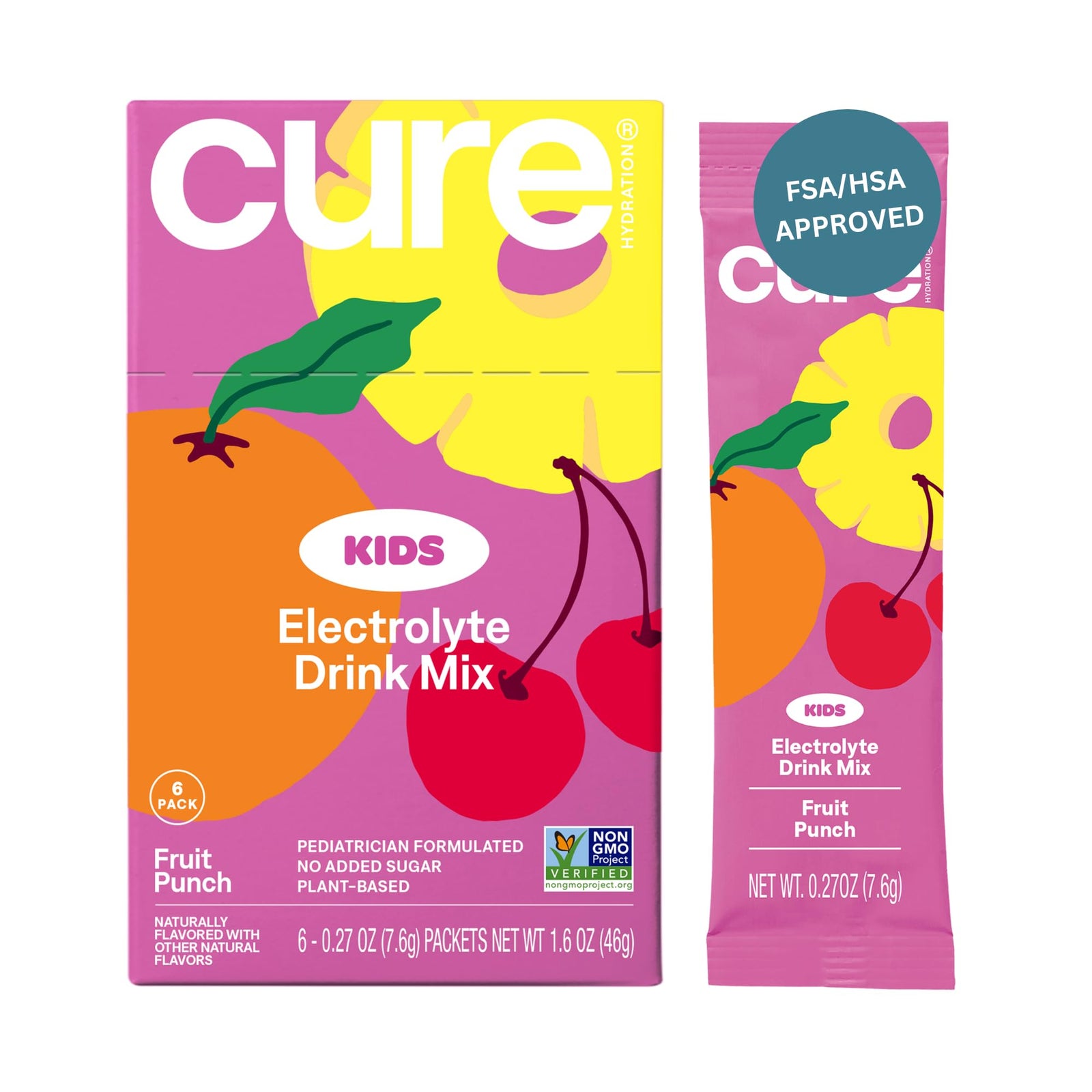Cure Kids Hydration Mix - 6 Count