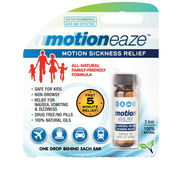 Ocean Global MotionEaze 2.5 mL Motion Sickness Relief