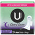U by Kotex Premium Maxi Extra Heavy Overnight Pads with Wings