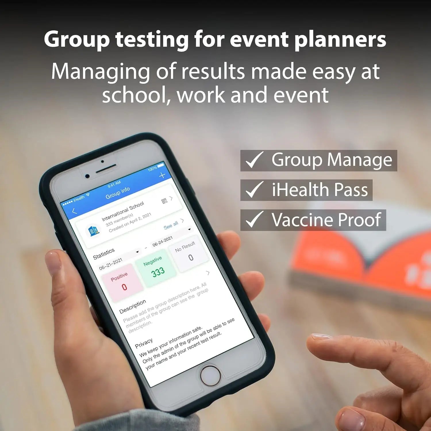 iHealth COVID-19 Antigen Rapid Self-Test (2 tests)