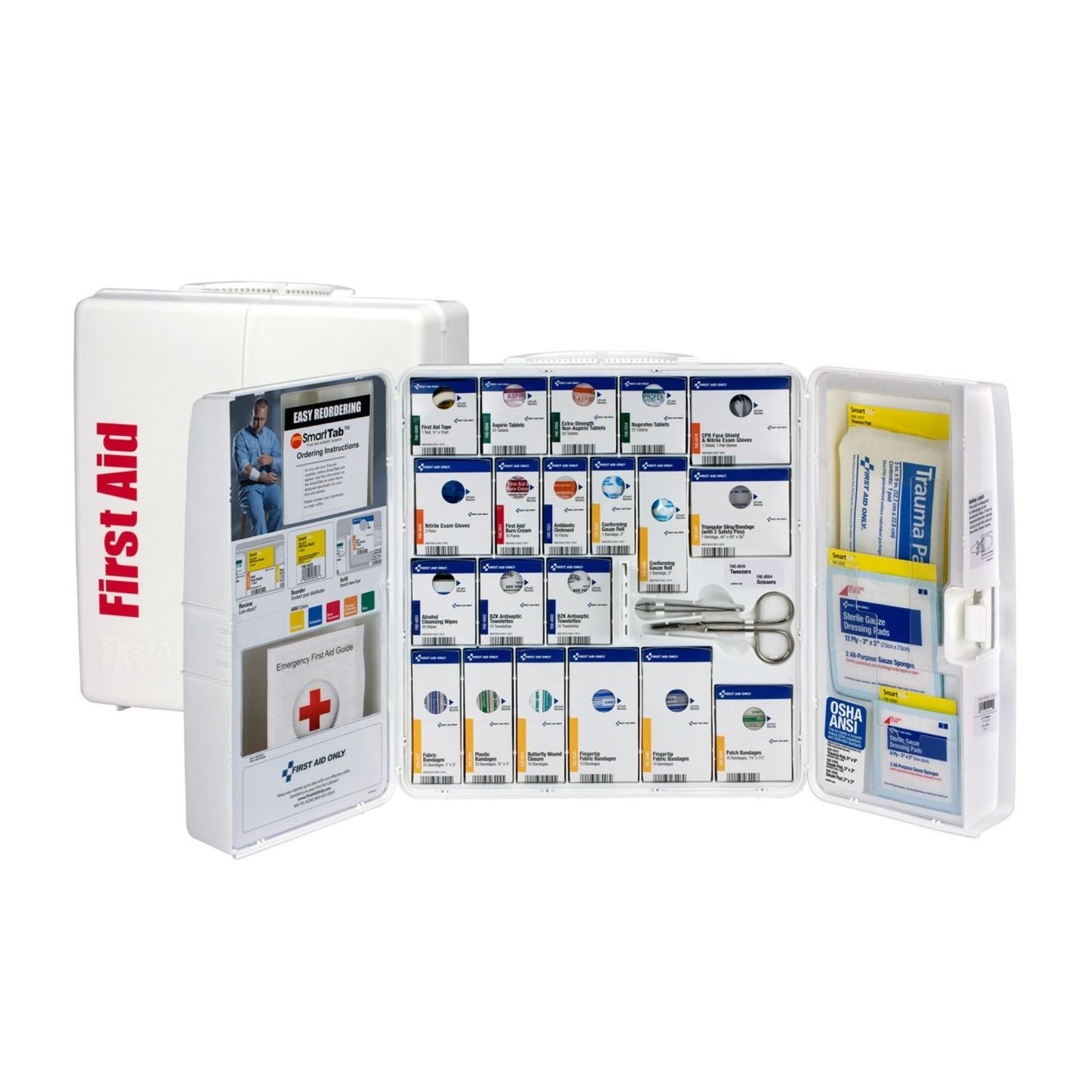 Acme United First Aid Plastic Wall Mount Cabinet
