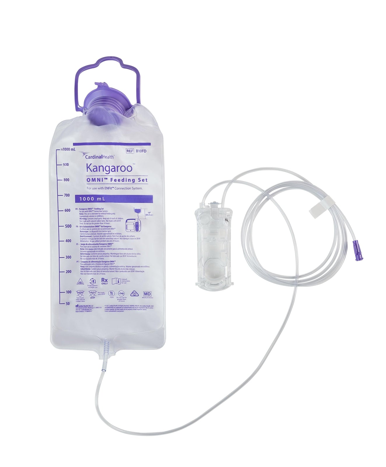 Cardinal Health Connect Feeding Set with ENFit Connection