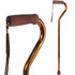 Briggs Deluxe Bronze Offset Adjustable Cane