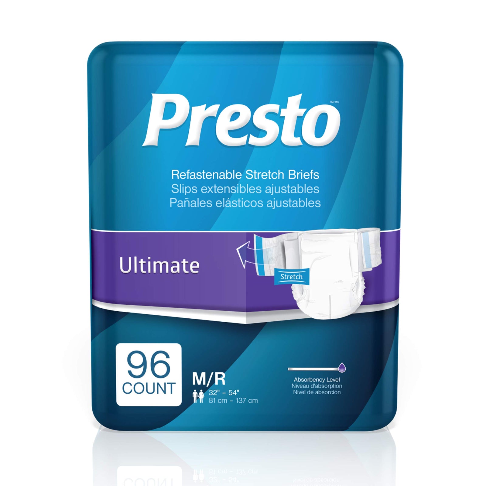 Drylock Technologies Ultimate Stretch Incontinence Brief