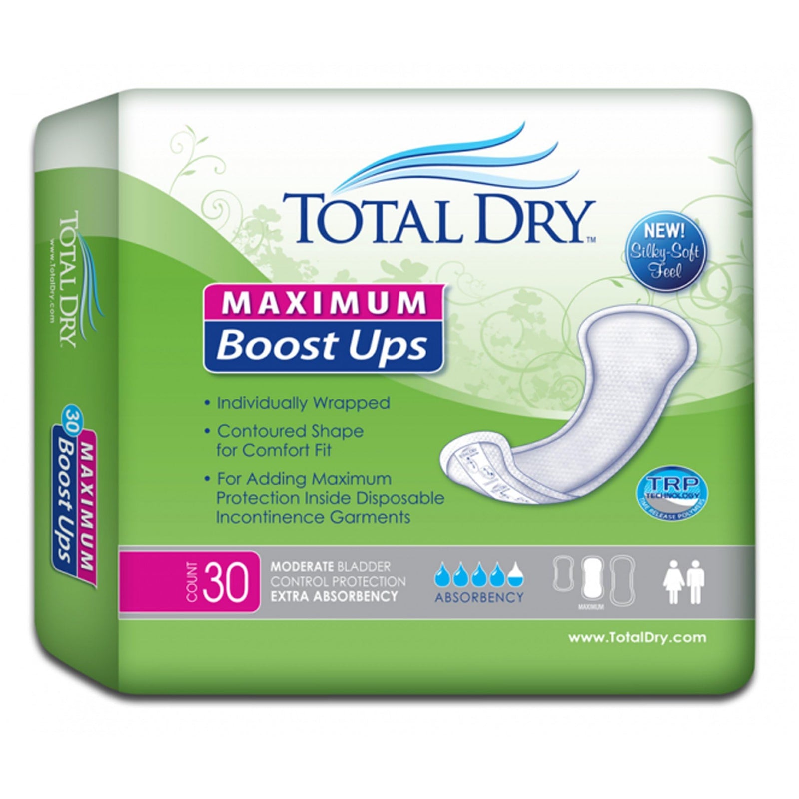 TotalDry Extra Length Guards Light, 3.5" x 11"