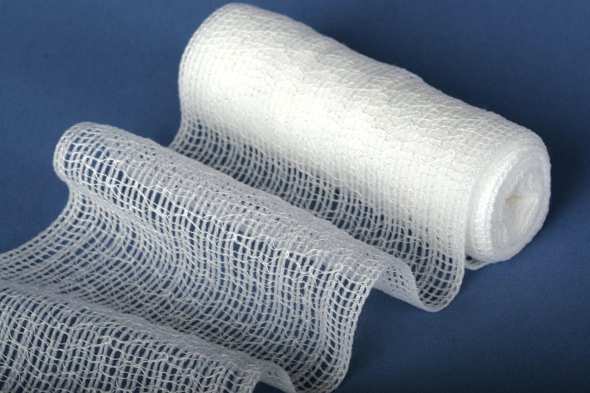 Medline Conforming Gauze Bandage, 4" x 75"