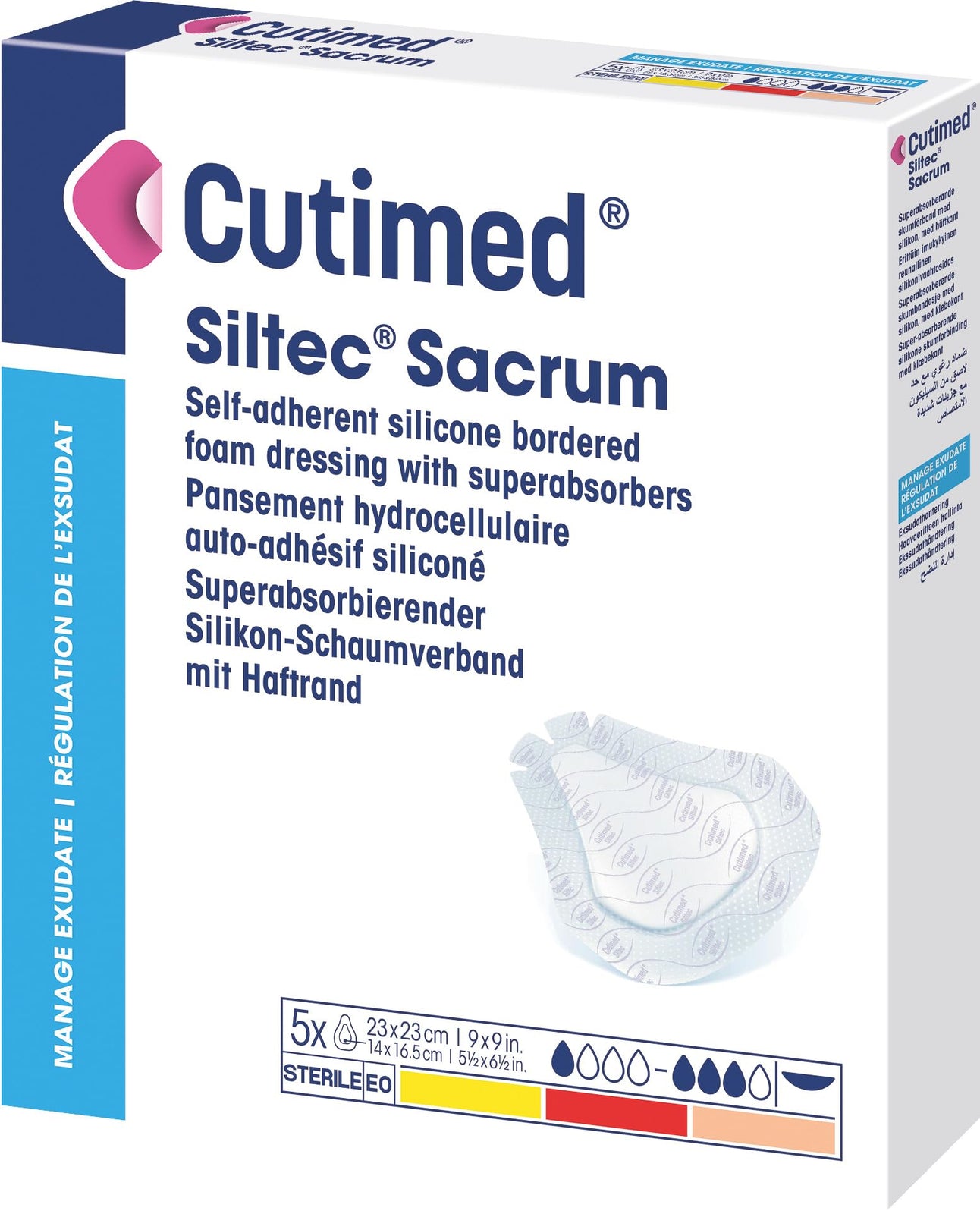 BSN Jobst Siltec Silicone Foam Wound Dressings