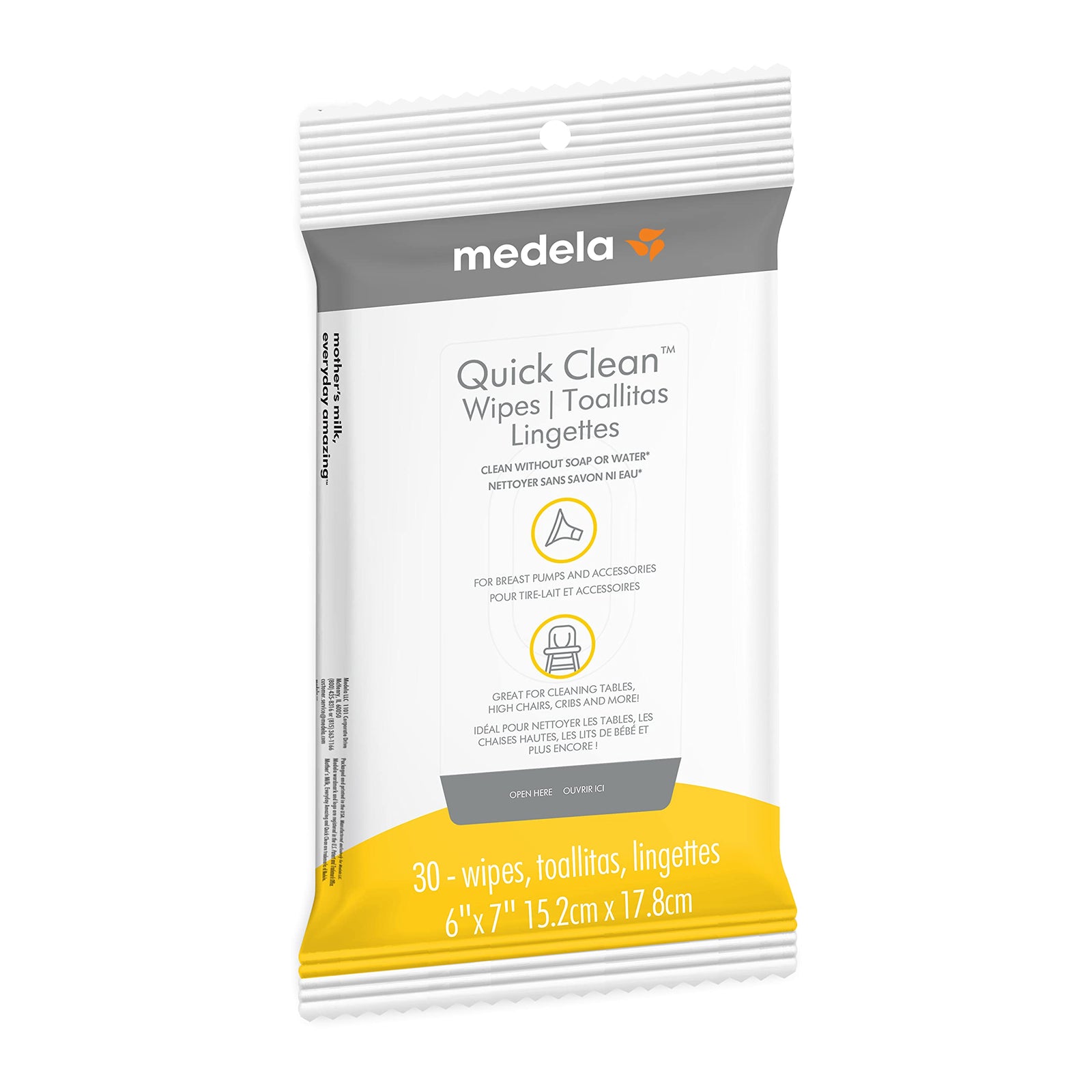 Medela Quick Clean Breast Pump Wipes and Micro-Steam Bags