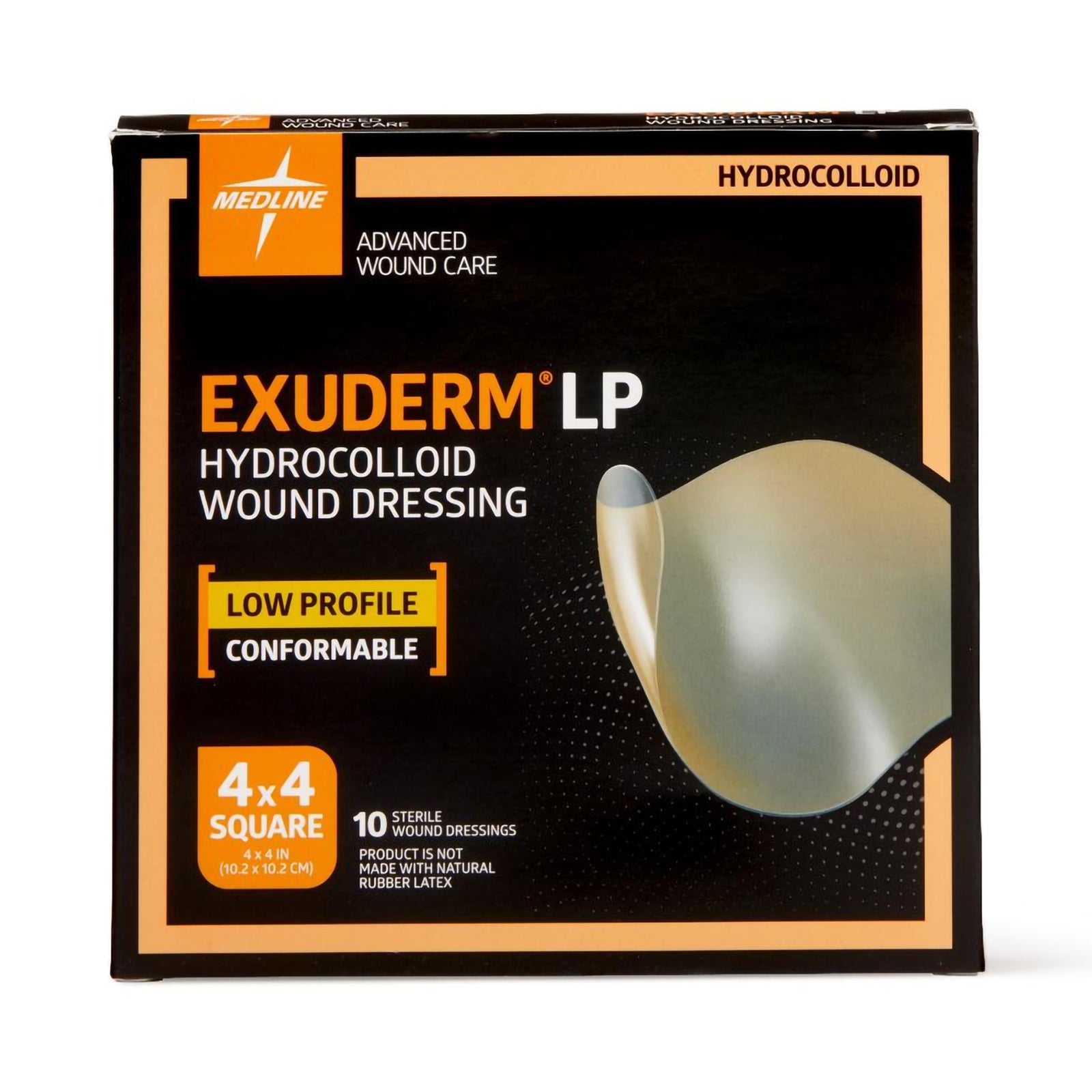 Hydrocolloid Dressing Exuderm™ LP Film Backing