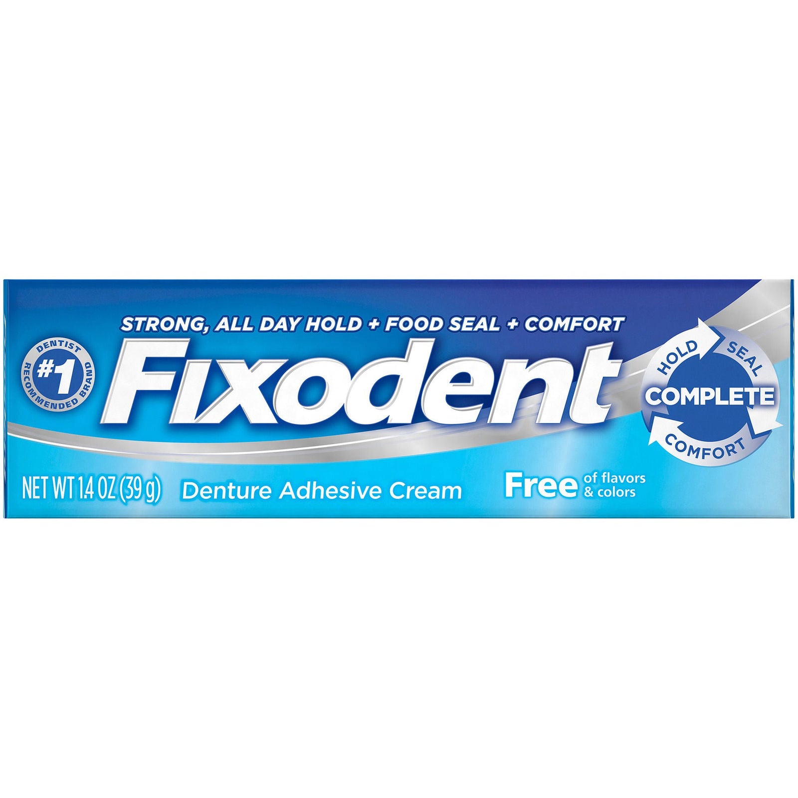 Fixodent Free Denture Adhesive Cream, 1.4 oz