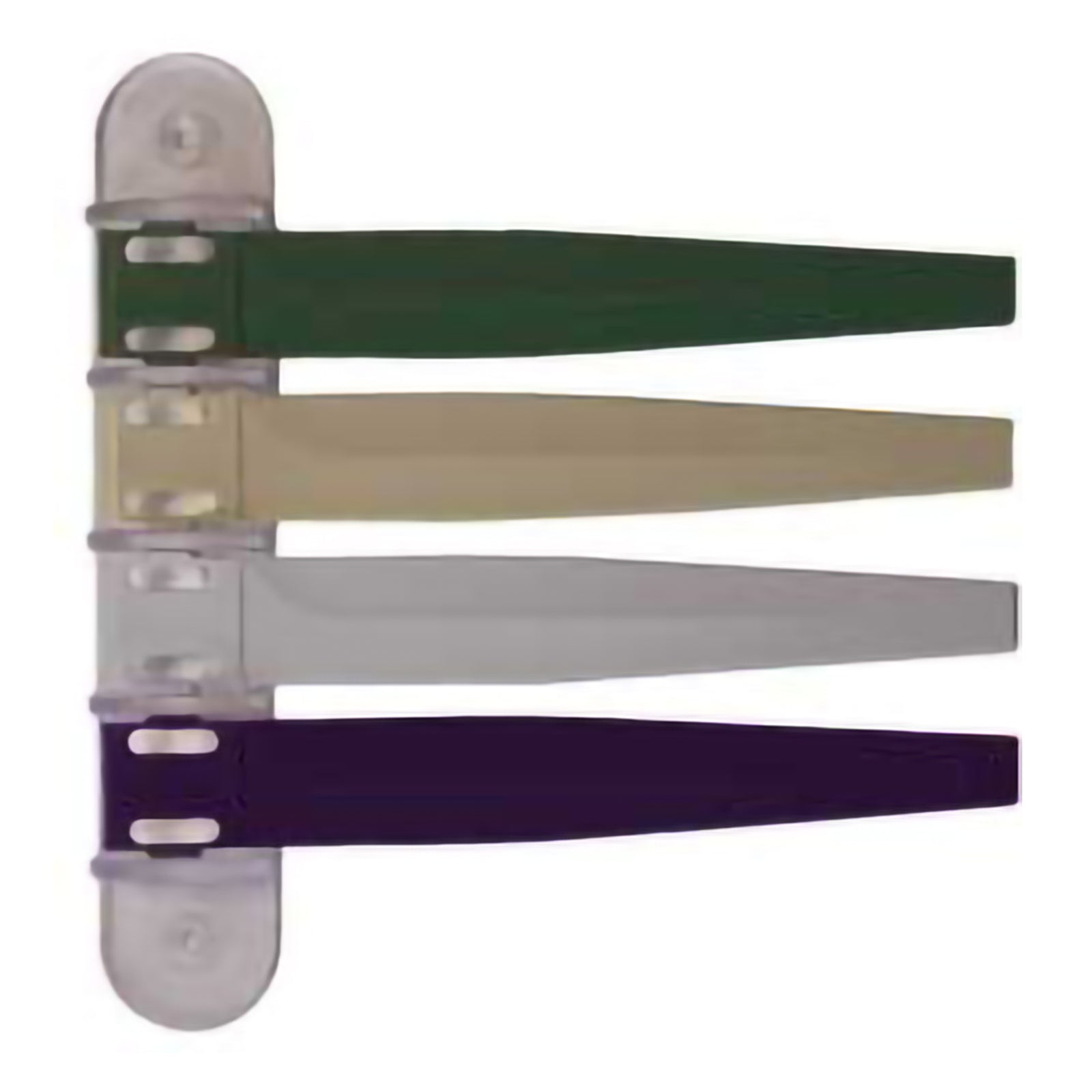 Exam Room Signal Flag Wall Mount - 4 Flags, 7-3/4 x 7-1/4 Inch