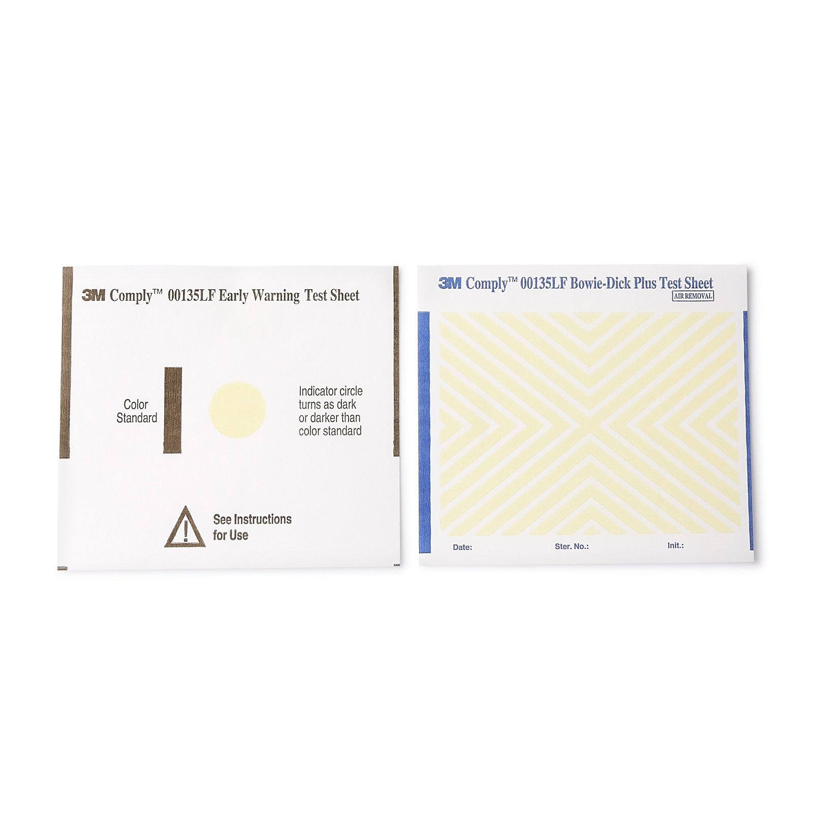 Comply™ Bowie-Dick Steam Sterilization Test Pack