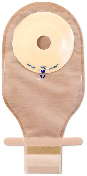 Marlen Ultramax Drainable Flat Pouch with AquaTack Hydrocolloid Barrier