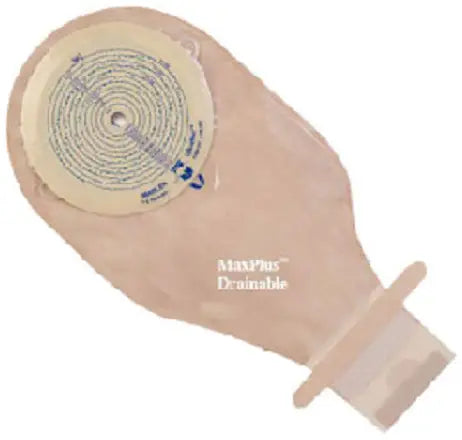 Marlen Max Plus Flat Ileo Drain Pouch with Filter, 3-1/4" Cut-To-Fit
